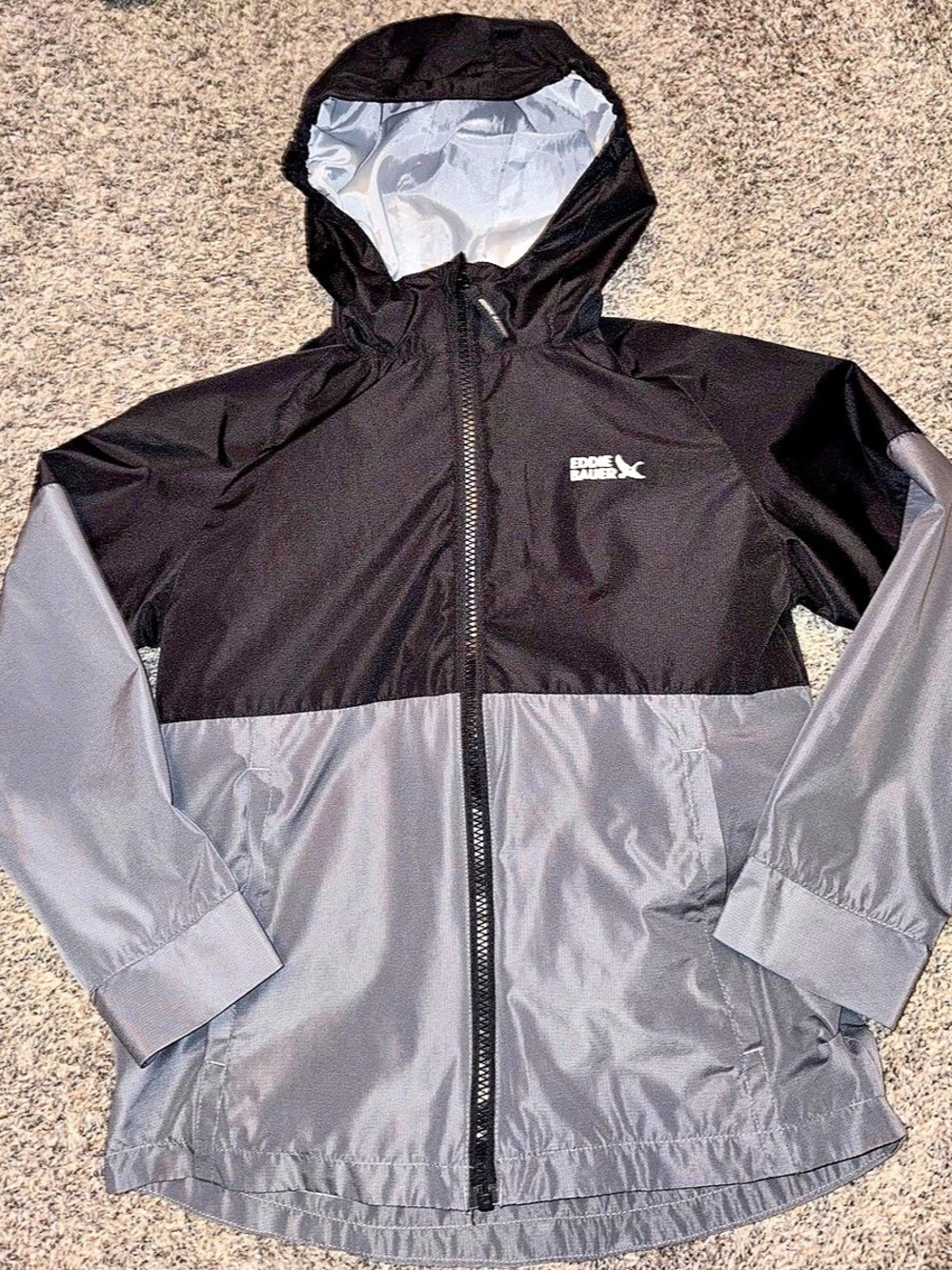 Eddie Bauer Youth 3-In-1 Jacket Rain Jacket Boys Small